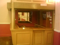 View of the bar